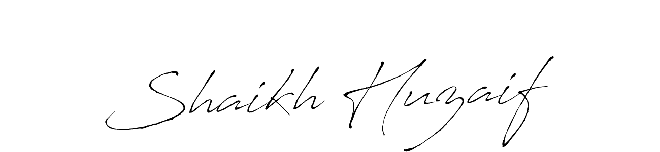 Also we have Shaikh Huzaif name is the best signature style. Create professional handwritten signature collection using Antro_Vectra autograph style. Shaikh Huzaif signature style 6 images and pictures png