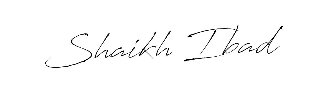 It looks lik you need a new signature style for name Shaikh Ibad. Design unique handwritten (Antro_Vectra) signature with our free signature maker in just a few clicks. Shaikh Ibad signature style 6 images and pictures png
