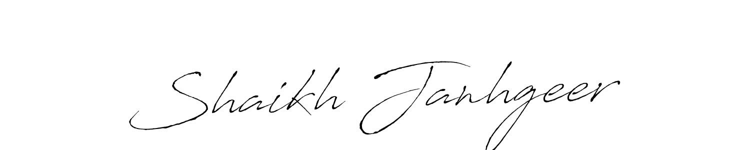 Similarly Antro_Vectra is the best handwritten signature design. Signature creator online .You can use it as an online autograph creator for name Shaikh Janhgeer. Shaikh Janhgeer signature style 6 images and pictures png