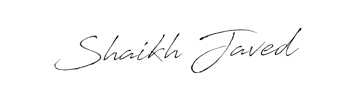 Shaikh Javed stylish signature style. Best Handwritten Sign (Antro_Vectra) for my name. Handwritten Signature Collection Ideas for my name Shaikh Javed. Shaikh Javed signature style 6 images and pictures png