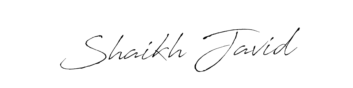 It looks lik you need a new signature style for name Shaikh Javid. Design unique handwritten (Antro_Vectra) signature with our free signature maker in just a few clicks. Shaikh Javid signature style 6 images and pictures png