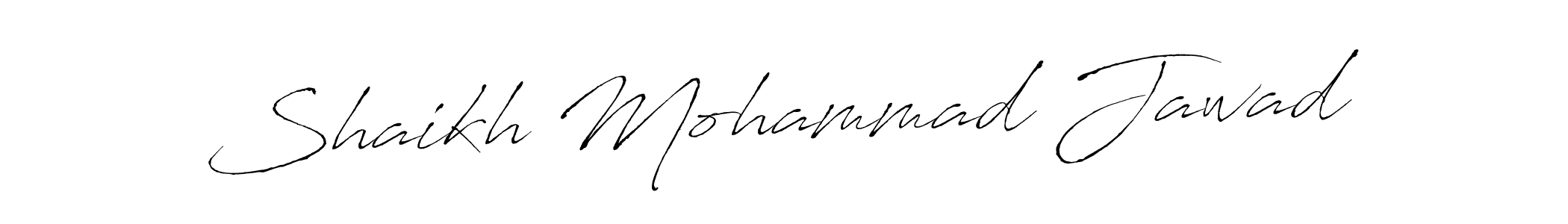 Also we have Shaikh Mohammad Jawad name is the best signature style. Create professional handwritten signature collection using Antro_Vectra autograph style. Shaikh Mohammad Jawad signature style 6 images and pictures png