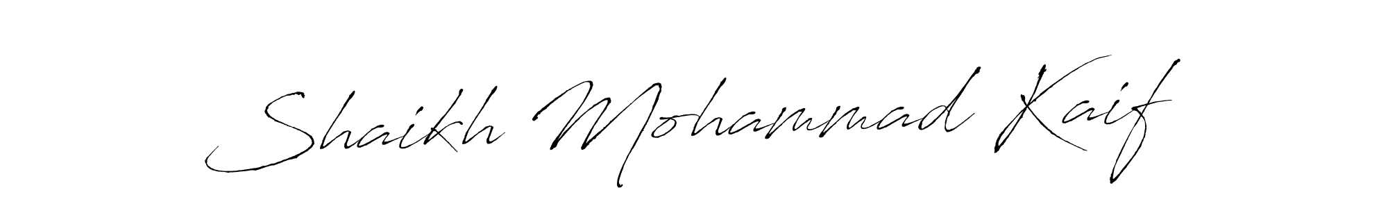 Use a signature maker to create a handwritten signature online. With this signature software, you can design (Antro_Vectra) your own signature for name Shaikh Mohammad Kaif. Shaikh Mohammad Kaif signature style 6 images and pictures png