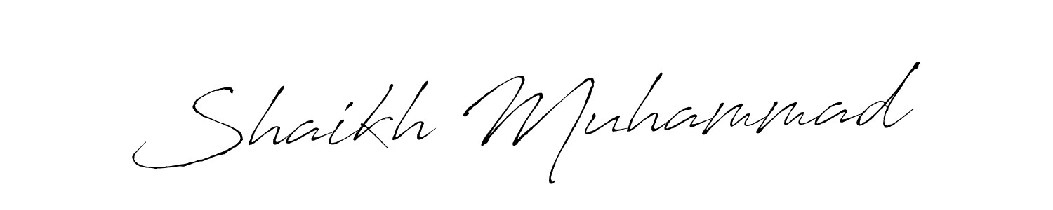 Make a short Shaikh Muhammad signature style. Manage your documents anywhere anytime using Antro_Vectra. Create and add eSignatures, submit forms, share and send files easily. Shaikh Muhammad signature style 6 images and pictures png