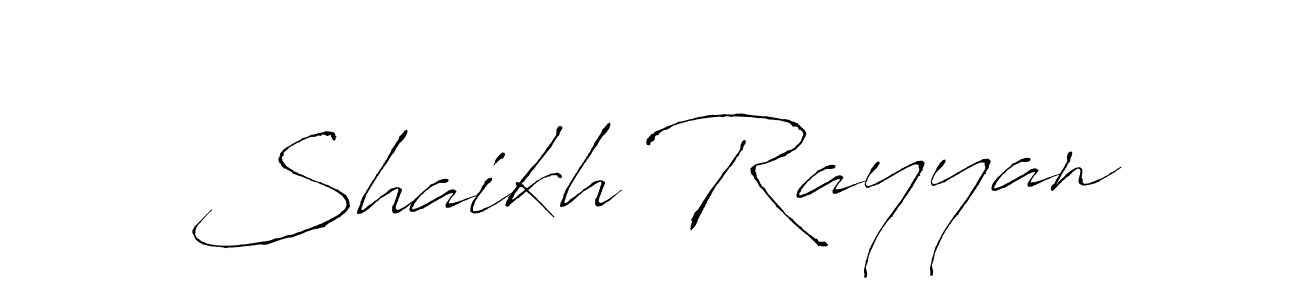 Antro_Vectra is a professional signature style that is perfect for those who want to add a touch of class to their signature. It is also a great choice for those who want to make their signature more unique. Get Shaikh Rayyan name to fancy signature for free. Shaikh Rayyan signature style 6 images and pictures png