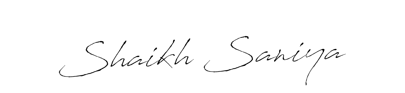 Antro_Vectra is a professional signature style that is perfect for those who want to add a touch of class to their signature. It is also a great choice for those who want to make their signature more unique. Get Shaikh Saniya name to fancy signature for free. Shaikh Saniya signature style 6 images and pictures png