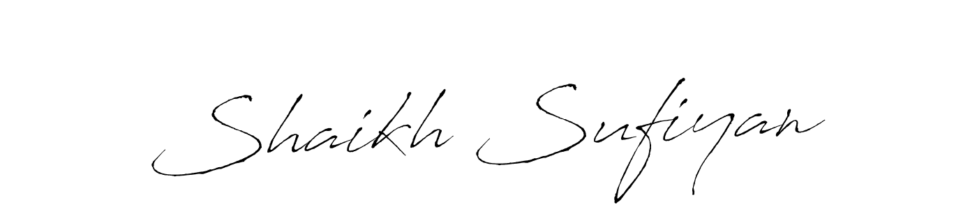 You should practise on your own different ways (Antro_Vectra) to write your name (Shaikh Sufiyan) in signature. don't let someone else do it for you. Shaikh Sufiyan signature style 6 images and pictures png