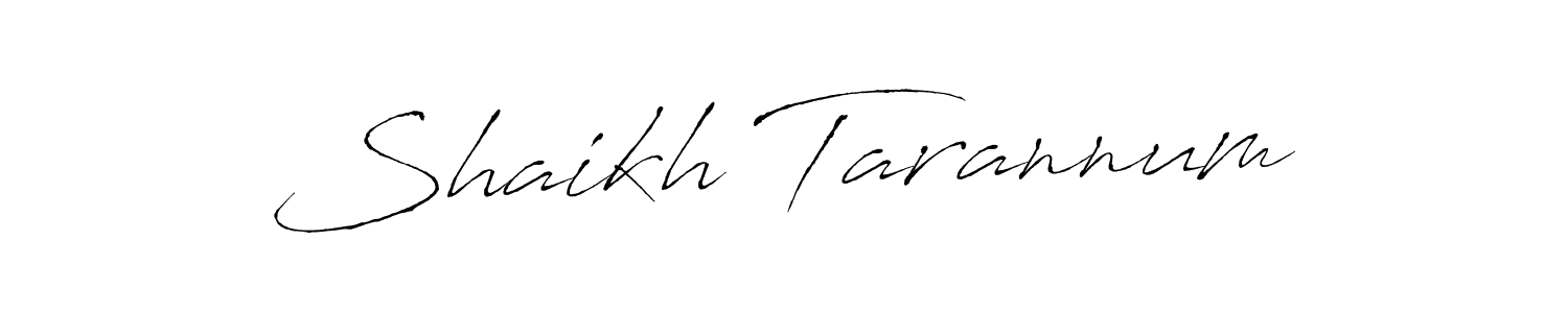 Similarly Antro_Vectra is the best handwritten signature design. Signature creator online .You can use it as an online autograph creator for name Shaikh Tarannum. Shaikh Tarannum signature style 6 images and pictures png