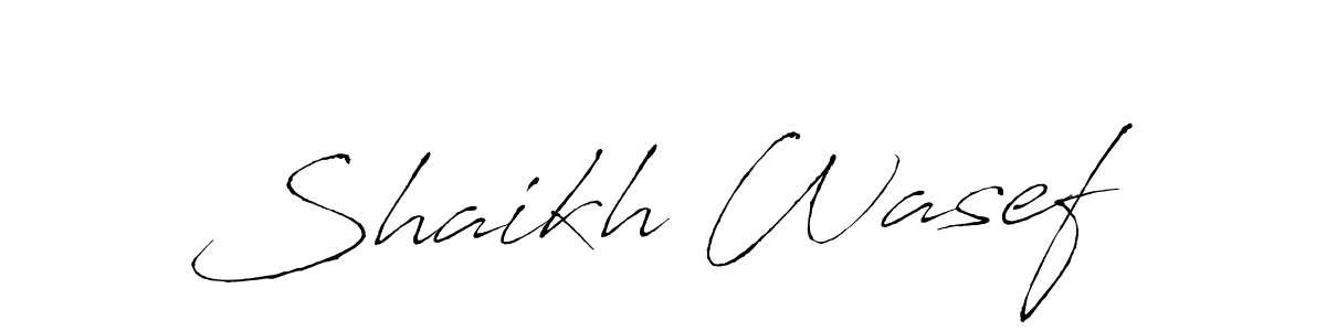 You should practise on your own different ways (Antro_Vectra) to write your name (Shaikh Wasef) in signature. don't let someone else do it for you. Shaikh Wasef signature style 6 images and pictures png