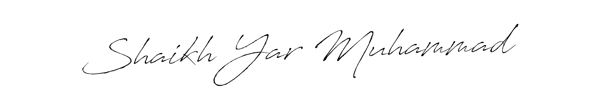 if you are searching for the best signature style for your name Shaikh Yar Muhammad. so please give up your signature search. here we have designed multiple signature styles  using Antro_Vectra. Shaikh Yar Muhammad signature style 6 images and pictures png