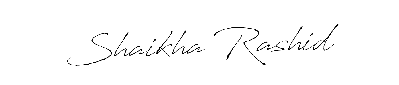 How to make Shaikha Rashid signature? Antro_Vectra is a professional autograph style. Create handwritten signature for Shaikha Rashid name. Shaikha Rashid signature style 6 images and pictures png