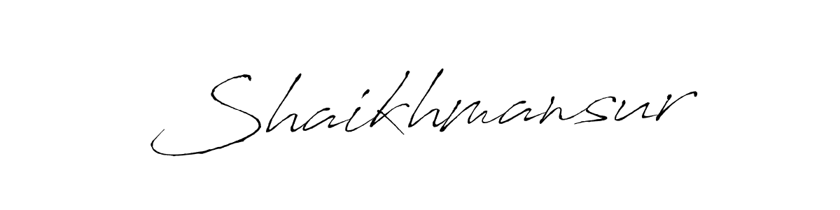 The best way (Antro_Vectra) to make a short signature is to pick only two or three words in your name. The name Shaikhmansur include a total of six letters. For converting this name. Shaikhmansur signature style 6 images and pictures png