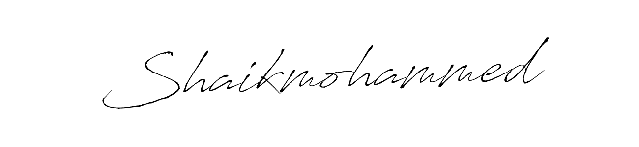 Use a signature maker to create a handwritten signature online. With this signature software, you can design (Antro_Vectra) your own signature for name Shaikmohammed. Shaikmohammed signature style 6 images and pictures png