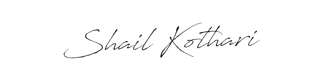 Similarly Antro_Vectra is the best handwritten signature design. Signature creator online .You can use it as an online autograph creator for name Shail Kothari. Shail Kothari signature style 6 images and pictures png
