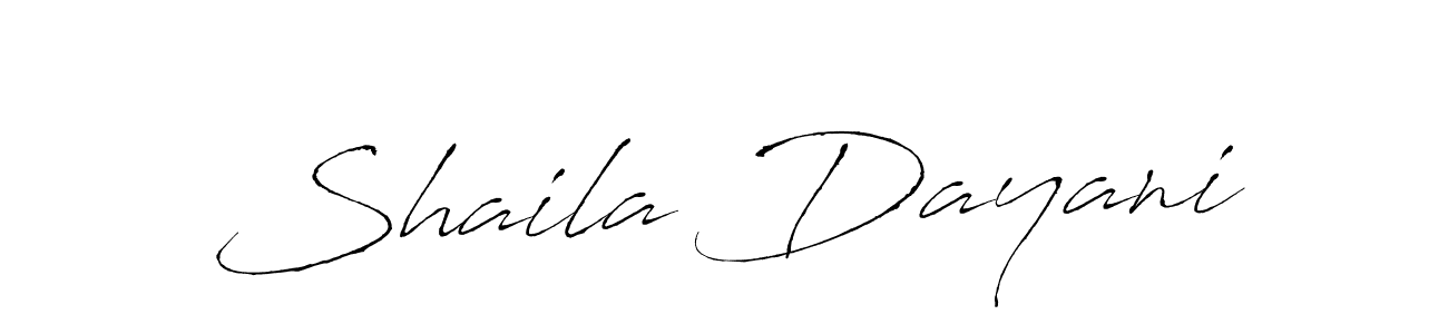 How to make Shaila Dayani signature? Antro_Vectra is a professional autograph style. Create handwritten signature for Shaila Dayani name. Shaila Dayani signature style 6 images and pictures png