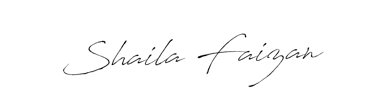 Make a beautiful signature design for name Shaila Faizan. Use this online signature maker to create a handwritten signature for free. Shaila Faizan signature style 6 images and pictures png