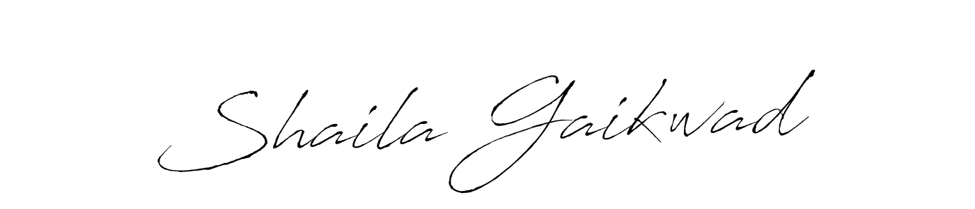 Antro_Vectra is a professional signature style that is perfect for those who want to add a touch of class to their signature. It is also a great choice for those who want to make their signature more unique. Get Shaila Gaikwad name to fancy signature for free. Shaila Gaikwad signature style 6 images and pictures png