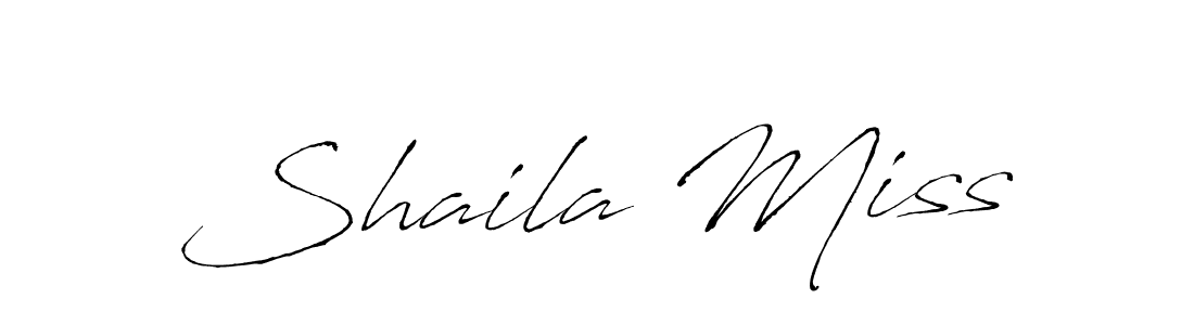 The best way (Antro_Vectra) to make a short signature is to pick only two or three words in your name. The name Shaila Miss include a total of six letters. For converting this name. Shaila Miss signature style 6 images and pictures png