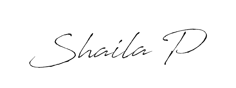 Antro_Vectra is a professional signature style that is perfect for those who want to add a touch of class to their signature. It is also a great choice for those who want to make their signature more unique. Get Shaila P name to fancy signature for free. Shaila P signature style 6 images and pictures png