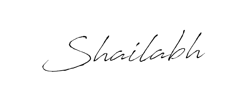 How to make Shailabh signature? Antro_Vectra is a professional autograph style. Create handwritten signature for Shailabh name. Shailabh signature style 6 images and pictures png
