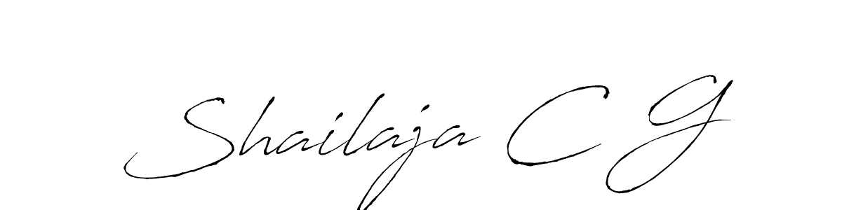 Also we have Shailaja C G name is the best signature style. Create professional handwritten signature collection using Antro_Vectra autograph style. Shailaja C G signature style 6 images and pictures png