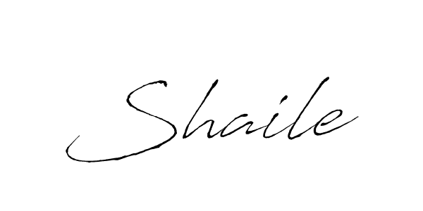 Create a beautiful signature design for name Shaile. With this signature (Antro_Vectra) fonts, you can make a handwritten signature for free. Shaile signature style 6 images and pictures png