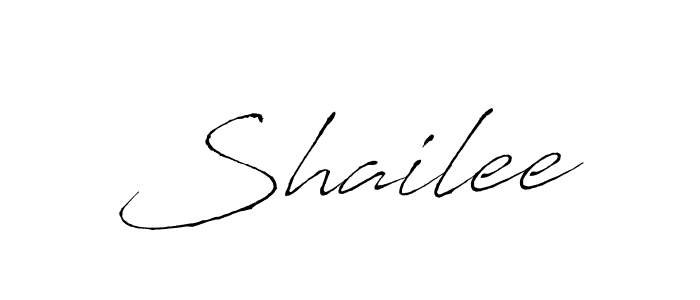 Make a beautiful signature design for name Shailee. With this signature (Antro_Vectra) style, you can create a handwritten signature for free. Shailee signature style 6 images and pictures png