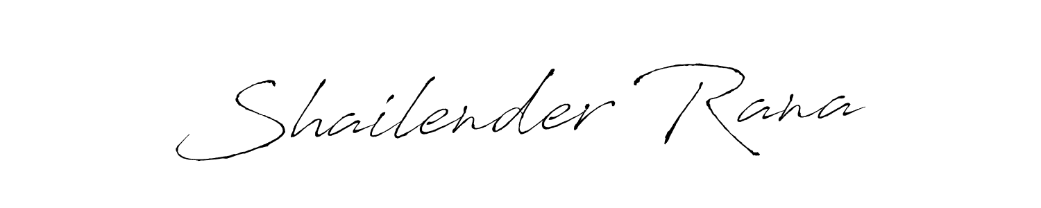 How to make Shailender Rana signature? Antro_Vectra is a professional autograph style. Create handwritten signature for Shailender Rana name. Shailender Rana signature style 6 images and pictures png