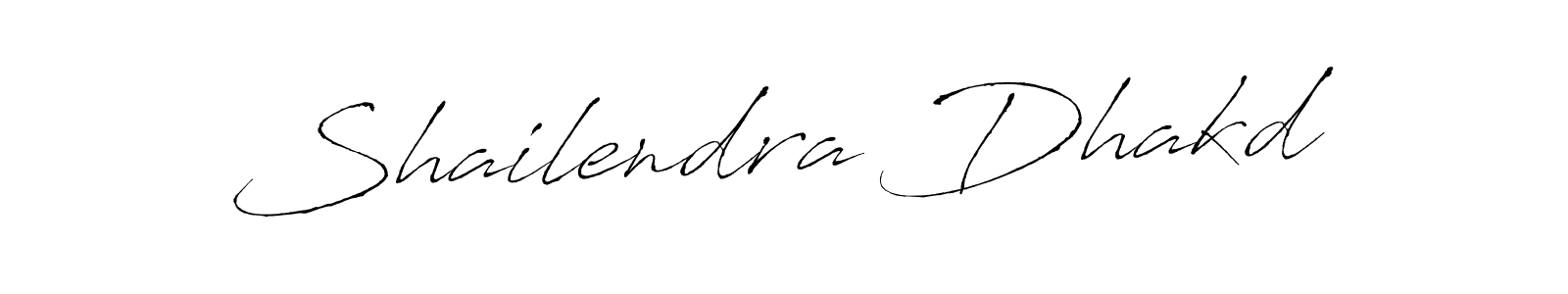 Design your own signature with our free online signature maker. With this signature software, you can create a handwritten (Antro_Vectra) signature for name Shailendra Dhakd. Shailendra Dhakd signature style 6 images and pictures png