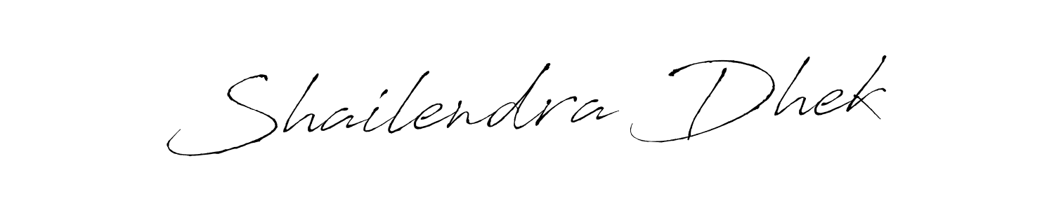 The best way (Antro_Vectra) to make a short signature is to pick only two or three words in your name. The name Shailendra Dhek include a total of six letters. For converting this name. Shailendra Dhek signature style 6 images and pictures png