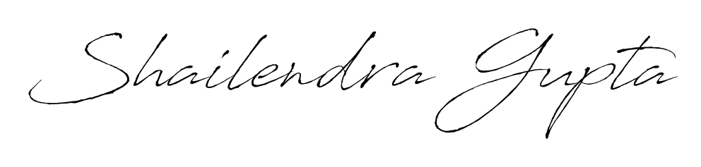 You should practise on your own different ways (Antro_Vectra) to write your name (Shailendra Gupta) in signature. Don't let someone else do it for you. Shailendra Gupta signature style 6 images and pictures png