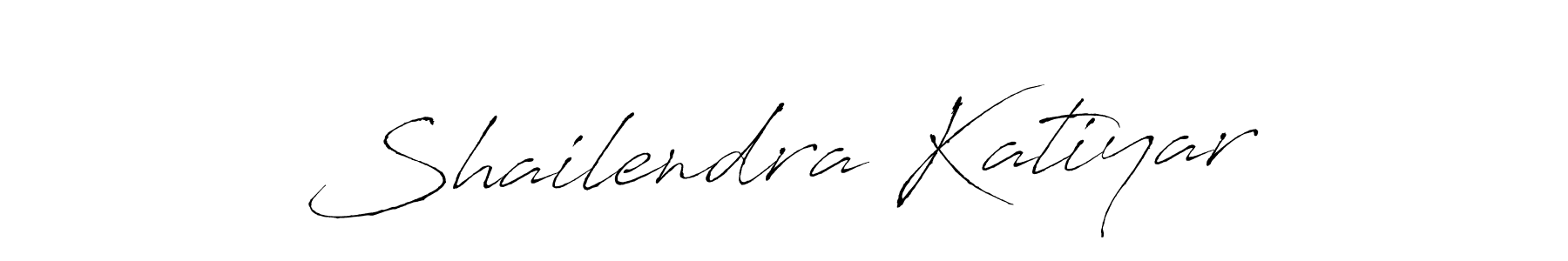 How to make Shailendra Katiyar signature? Antro_Vectra is a professional autograph style. Create handwritten signature for Shailendra Katiyar name. Shailendra Katiyar signature style 6 images and pictures png