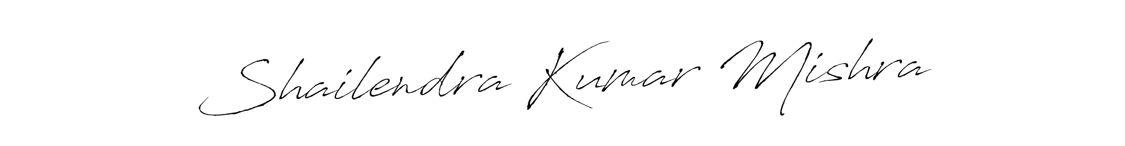 How to make Shailendra Kumar Mishra signature? Antro_Vectra is a professional autograph style. Create handwritten signature for Shailendra Kumar Mishra name. Shailendra Kumar Mishra signature style 6 images and pictures png