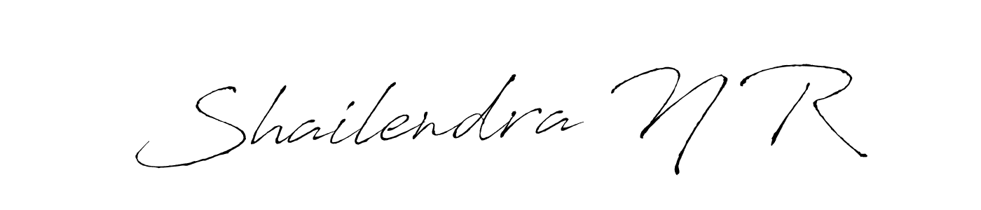 It looks lik you need a new signature style for name Shailendra N R. Design unique handwritten (Antro_Vectra) signature with our free signature maker in just a few clicks. Shailendra N R signature style 6 images and pictures png