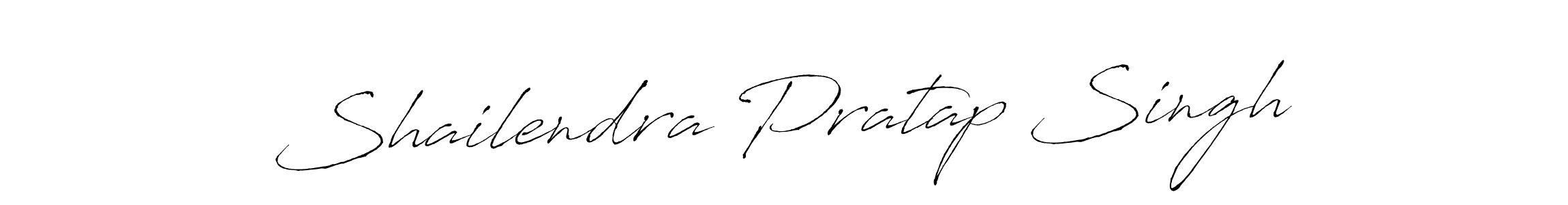 Make a beautiful signature design for name Shailendra Pratap Singh. With this signature (Antro_Vectra) style, you can create a handwritten signature for free. Shailendra Pratap Singh signature style 6 images and pictures png