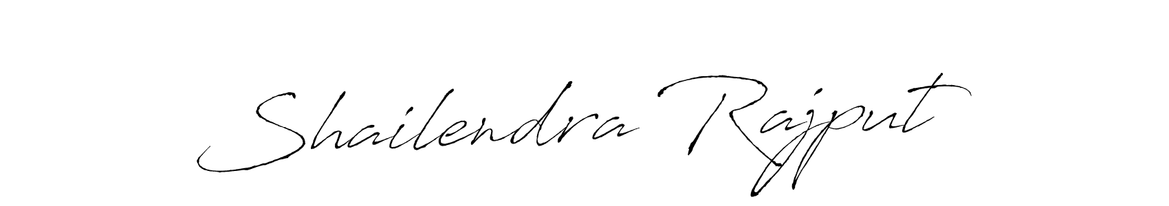 Create a beautiful signature design for name Shailendra Rajput. With this signature (Antro_Vectra) fonts, you can make a handwritten signature for free. Shailendra Rajput signature style 6 images and pictures png