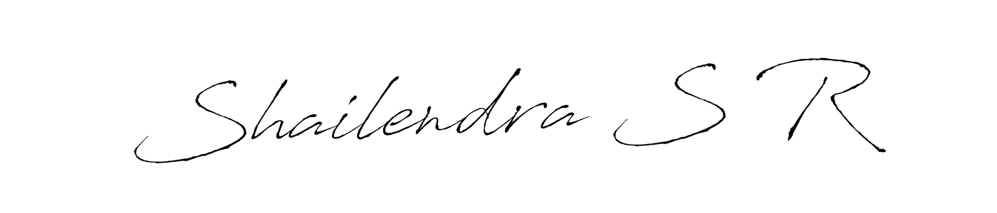 This is the best signature style for the Shailendra S R name. Also you like these signature font (Antro_Vectra). Mix name signature. Shailendra S R signature style 6 images and pictures png