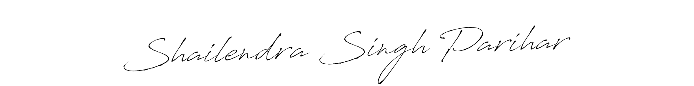 Make a beautiful signature design for name Shailendra Singh Parihar. With this signature (Antro_Vectra) style, you can create a handwritten signature for free. Shailendra Singh Parihar signature style 6 images and pictures png