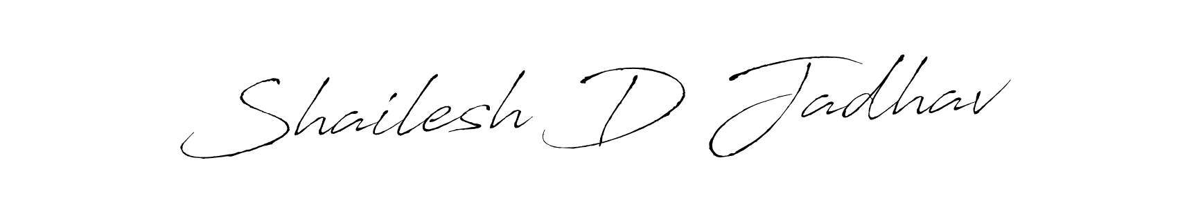 The best way (Antro_Vectra) to make a short signature is to pick only two or three words in your name. The name Shailesh D Jadhav include a total of six letters. For converting this name. Shailesh D Jadhav signature style 6 images and pictures png