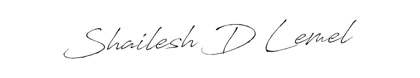 Make a beautiful signature design for name Shailesh D Lemel. Use this online signature maker to create a handwritten signature for free. Shailesh D Lemel signature style 6 images and pictures png