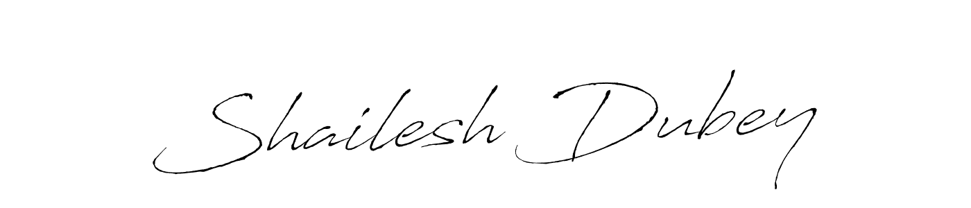 Also we have Shailesh Dubey name is the best signature style. Create professional handwritten signature collection using Antro_Vectra autograph style. Shailesh Dubey signature style 6 images and pictures png
