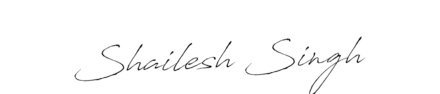 Also we have Shailesh Singh name is the best signature style. Create professional handwritten signature collection using Antro_Vectra autograph style. Shailesh Singh signature style 6 images and pictures png