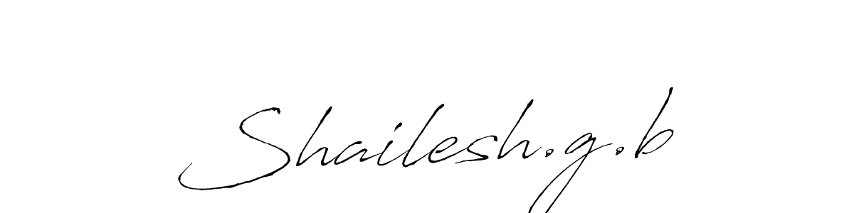 You should practise on your own different ways (Antro_Vectra) to write your name (Shailesh.g.b) in signature. don't let someone else do it for you. Shailesh.g.b signature style 6 images and pictures png