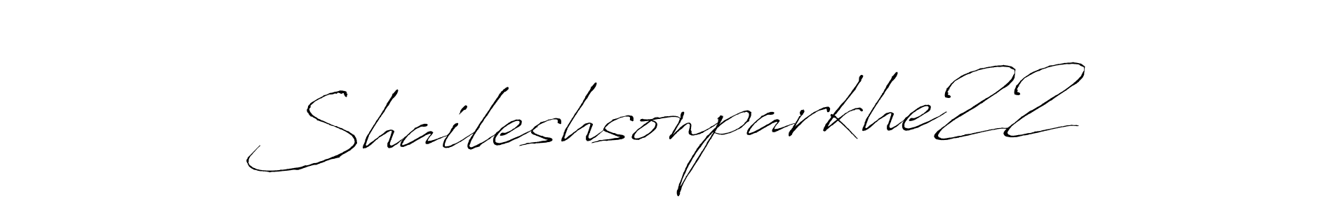 How to Draw Shaileshsonparkhe22 signature style? Antro_Vectra is a latest design signature styles for name Shaileshsonparkhe22. Shaileshsonparkhe22 signature style 6 images and pictures png