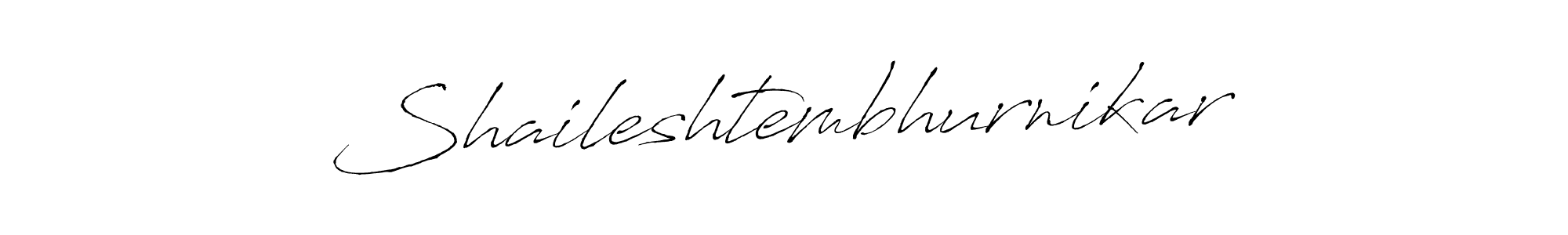 Make a beautiful signature design for name Shaileshtembhurnikar. With this signature (Antro_Vectra) style, you can create a handwritten signature for free. Shaileshtembhurnikar signature style 6 images and pictures png