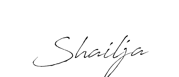 Design your own signature with our free online signature maker. With this signature software, you can create a handwritten (Antro_Vectra) signature for name Shailja. Shailja signature style 6 images and pictures png