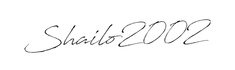 Design your own signature with our free online signature maker. With this signature software, you can create a handwritten (Antro_Vectra) signature for name Shailo2002. Shailo2002 signature style 6 images and pictures png