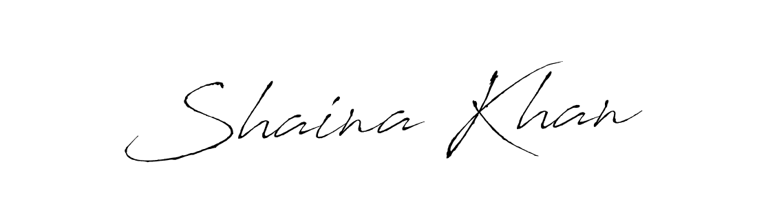 The best way (Antro_Vectra) to make a short signature is to pick only two or three words in your name. The name Shaina Khan include a total of six letters. For converting this name. Shaina Khan signature style 6 images and pictures png
