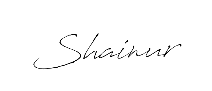Shainur stylish signature style. Best Handwritten Sign (Antro_Vectra) for my name. Handwritten Signature Collection Ideas for my name Shainur. Shainur signature style 6 images and pictures png