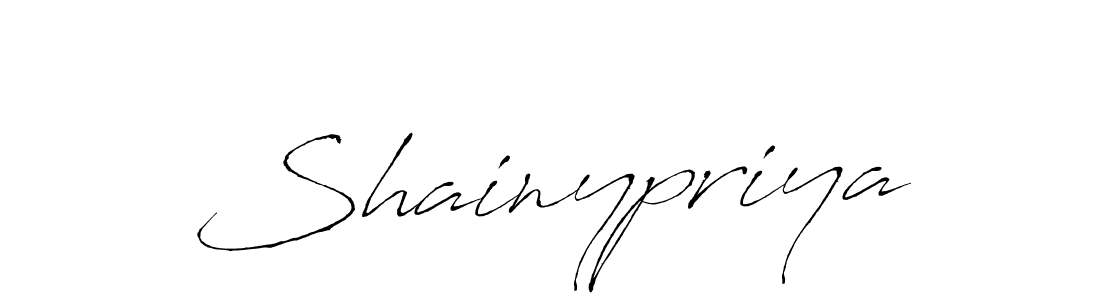 The best way (Antro_Vectra) to make a short signature is to pick only two or three words in your name. The name Shainypriya include a total of six letters. For converting this name. Shainypriya signature style 6 images and pictures png